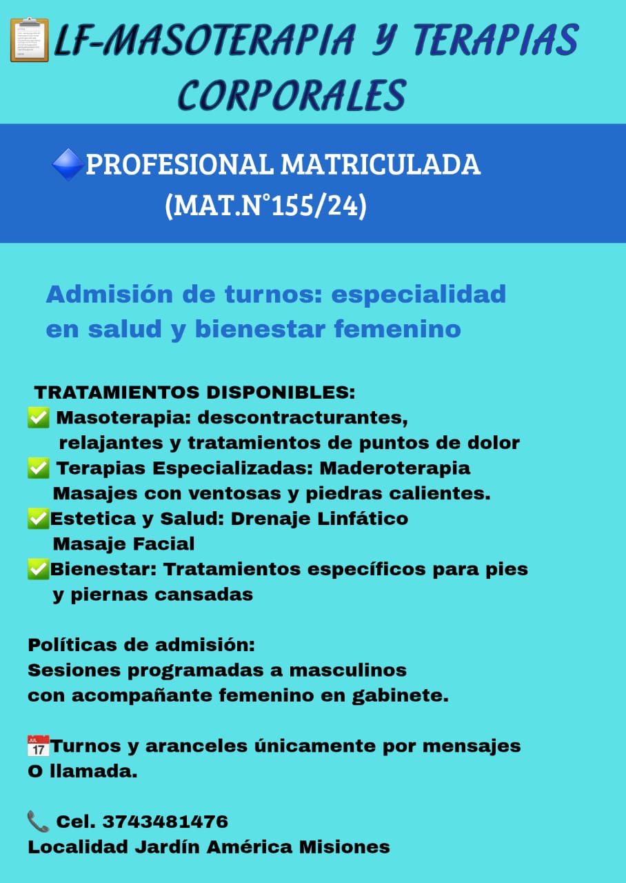 LF-Masoterapia y Terapias Corporales